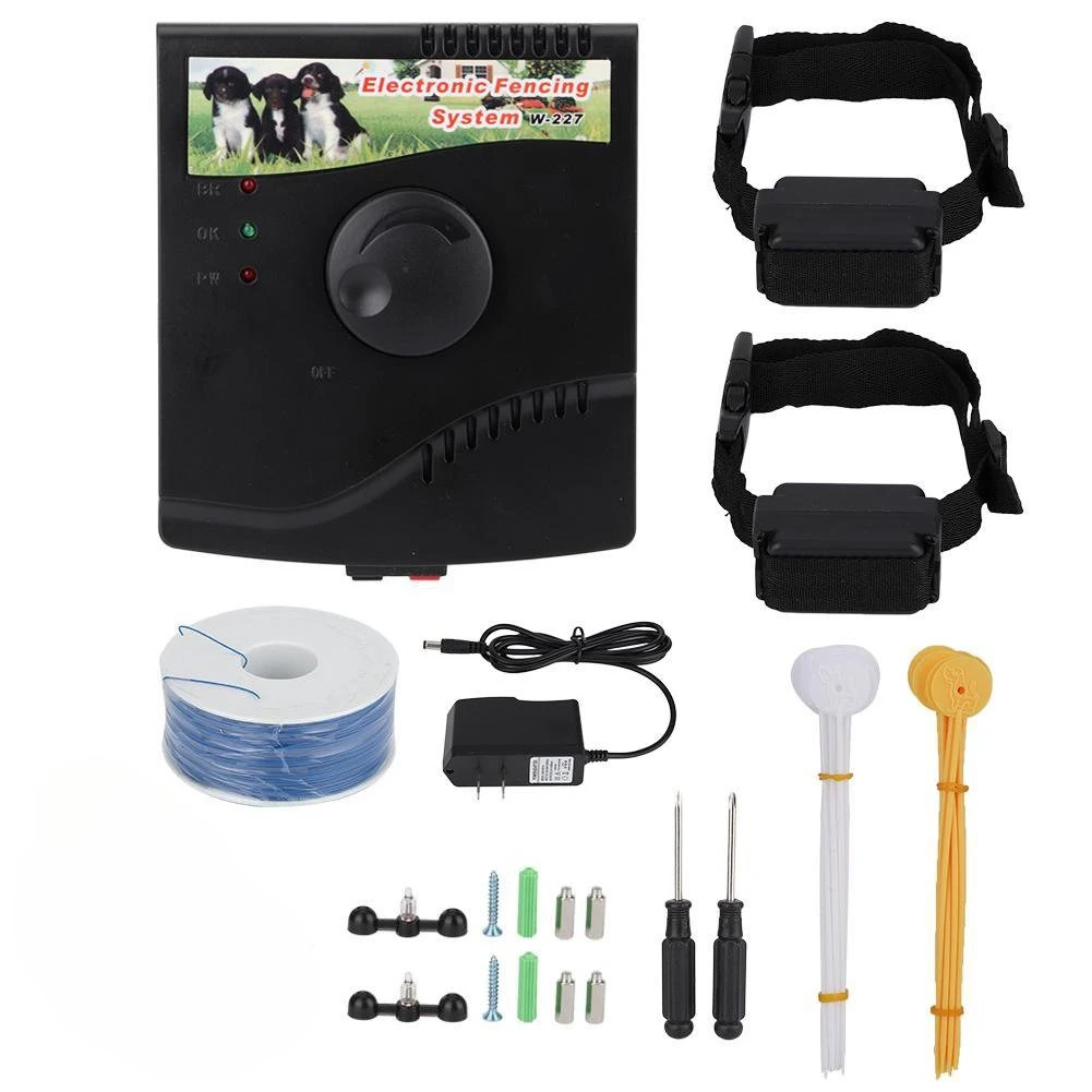 Collar de valla inteligente para mascotas, valla electrónica, entrenador inalámbrico para mascotas, tapón para ladridos, suministros para perros, cubierta para el cuello, productos de entrenamiento para perros - imagen 5