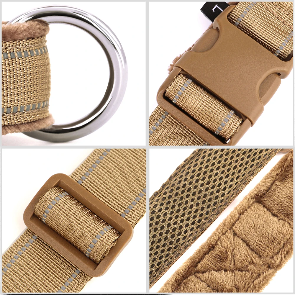 Arnés para perros sin tirones, arnés táctico militar para perros, chaleco reflectante, arneses de entrenamiento para mascotas duraderos para perros pequeños, medianos y grandes - imagen 5