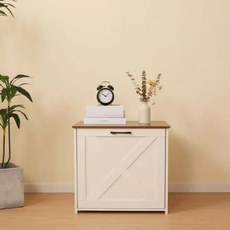 Muebles ocultos de arena para gatos, casa ocultadora de arena para gatos, inodoro moderno para interiores, gabinete de hidromasaje, casas semicerradas de madera para mascotas - imagen 4