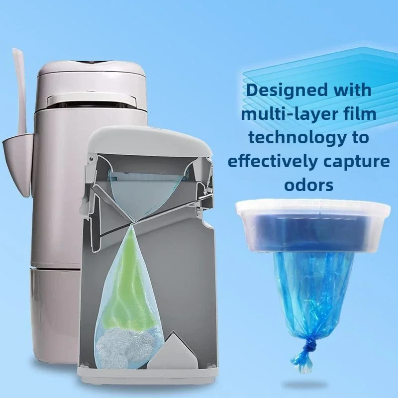 2/6 Uds. Recambios de arena para gatos, bolsa, revestimientos, cartucho de genio, bolsas de basura universales, recarga de eliminación, bolsa de frutos secos para gatos, limpieza - imagen 2