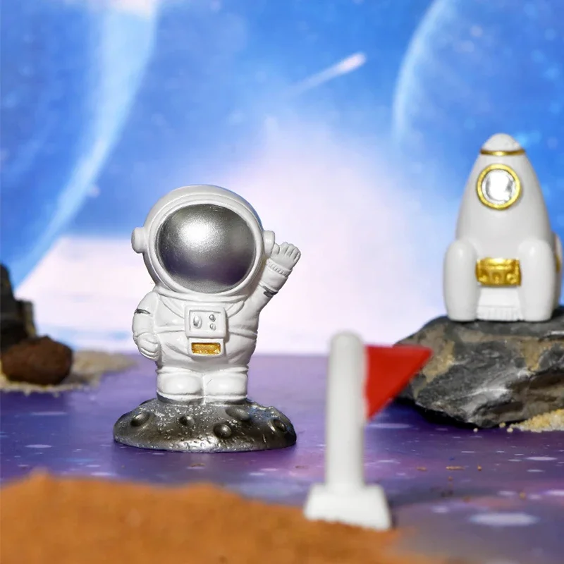 Decoración de granja de hormigas, Mini astronauta, decoración espacial, paisajismo, nido de hormigas, accesorios para casa, decoración de taller de hormigas para jardín de hormigas - imagen 2