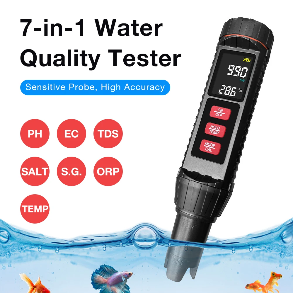 Medidor digital de calidad del agua para acuario y piscina - imagen 4