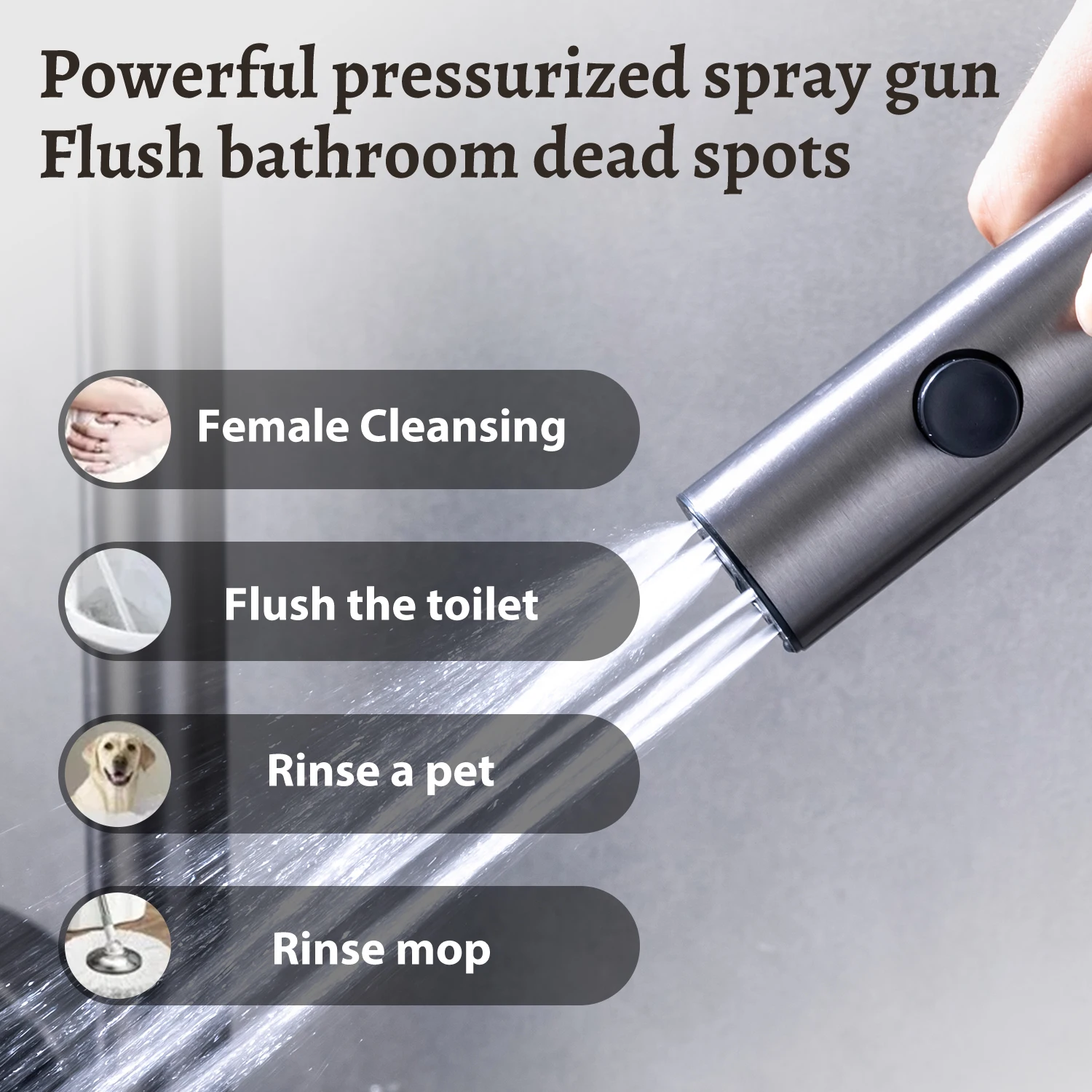 Sistema de ducha de baño con luz LED, juego de cabezal de ducha, espejo de latón, grifo de bañera termostático, pantalla Digital, duchas calientes y frías - imagen 5