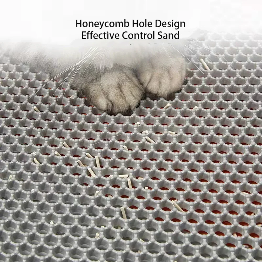 PETKIT-caja de arena automática para gatos, almohadilla de estera limpia, anti-transporte, filtro de doble capa, almohadilla de Control de arena para pies para frotar, dedicado a PURA MAX - imagen 3