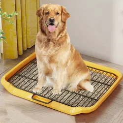 Inodoro Interior Portátil para Perros – Acero Inoxidable
