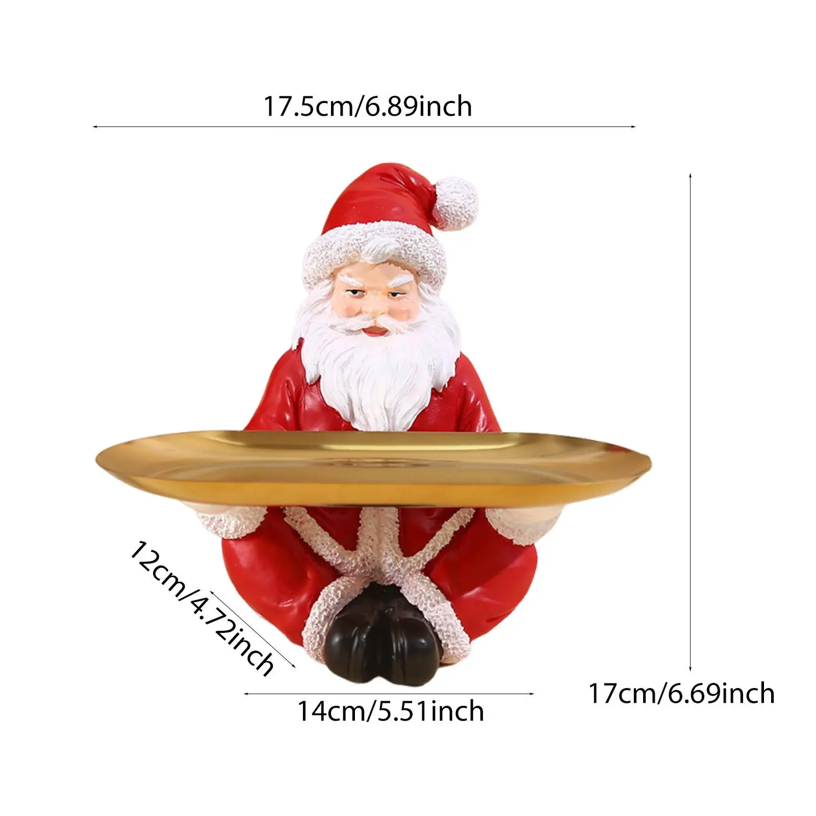 Holiday Entryway Tabletop Organizer Tray Creative Key Holder for Christmas Decoration and Gifts Holiday Entryway Tabletop Organizer Tray Creative Key Holder for Christmas Decoration and Gifts