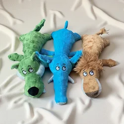 Juguete chirriante de peluche resistente para perros medianos y grandes