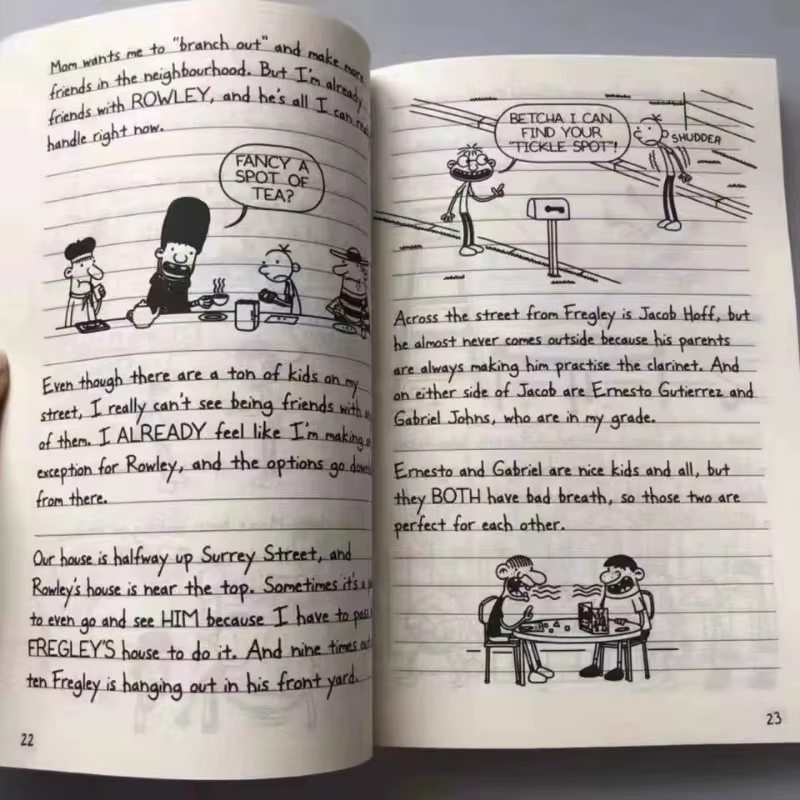 8 libros Diary of Wimpy Kid: novela gráfica para niños de 9 a 16 años - imagen 5