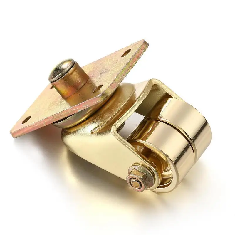 Ruedas dobles Ruedas para muebles estables y seguras Ruedas duraderas con placa de metal Accesorios para piano de fácil movimiento para marcos de piano - imagen 2