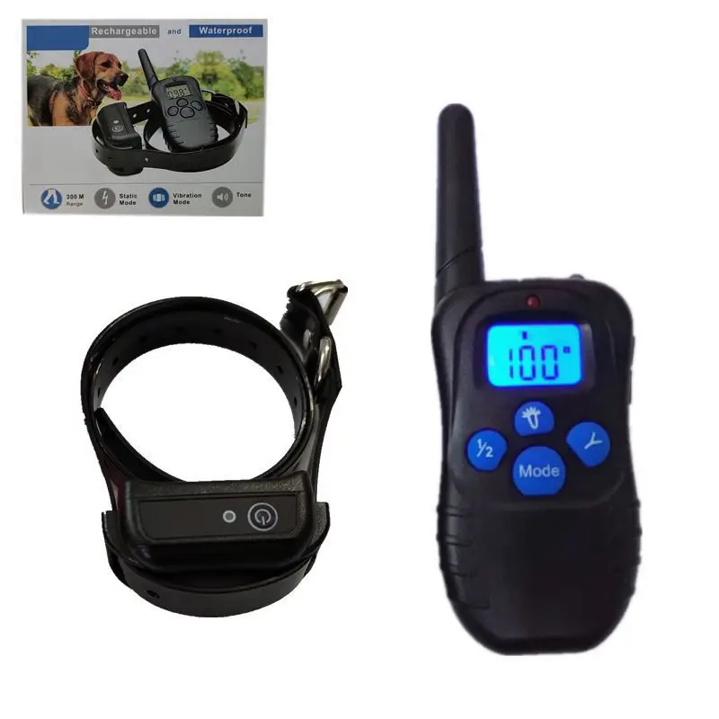 Collar adiestramiento perro control ladridos recargable e impermeable - imagen 2