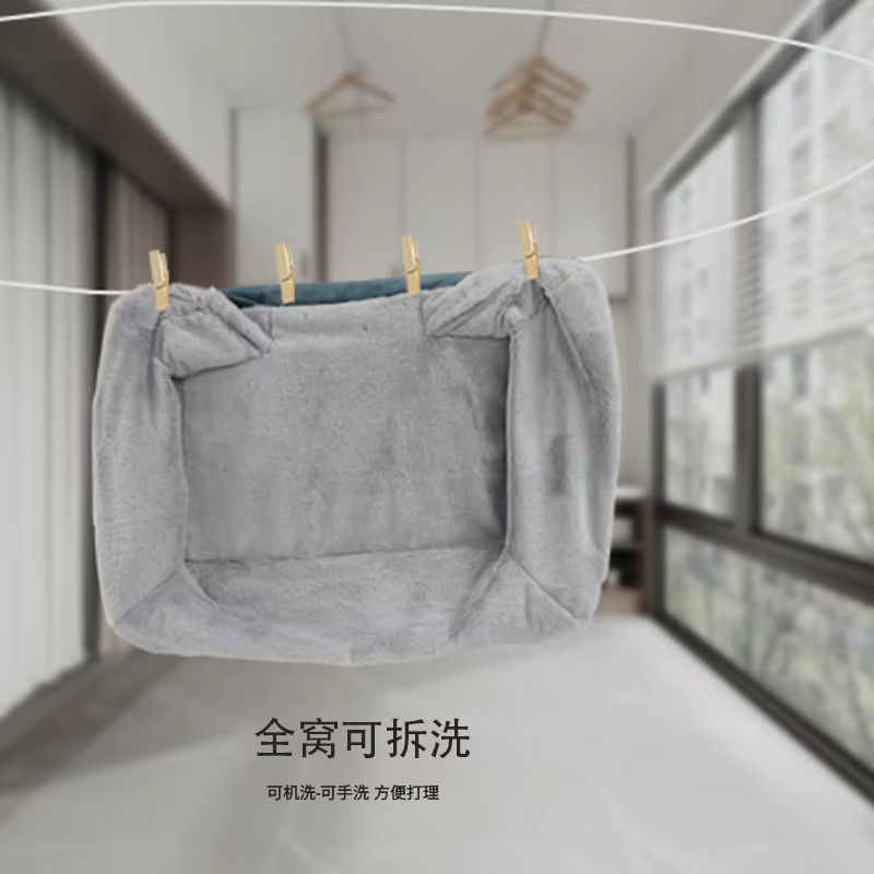 Cama impermeable extraíble para gatos – Lavable y cómoda todo el año - imagen 4