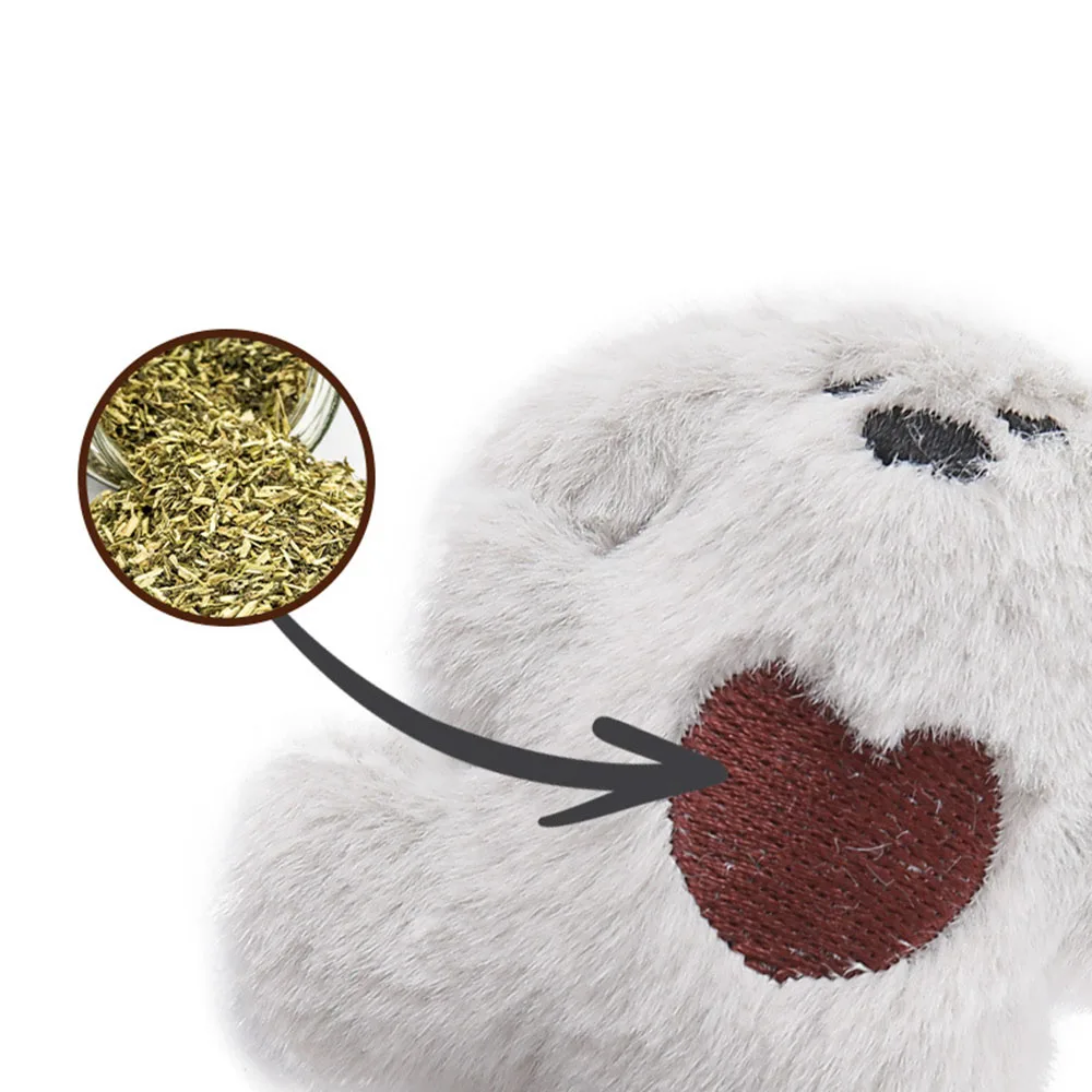 Nuevos juguetes para mascotas para perros y gatos, juguetes para masticar para la dentición de cachorros con hierba gatera y papel arrugado, Molar Dental interactivo de juego - imagen 4