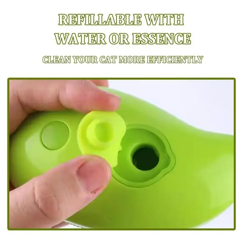Peine de masaje para gatos, cepillo eléctrico recargable de agua, suministros de ducha para el hogar, refugio para mascotas enredados - imagen 3