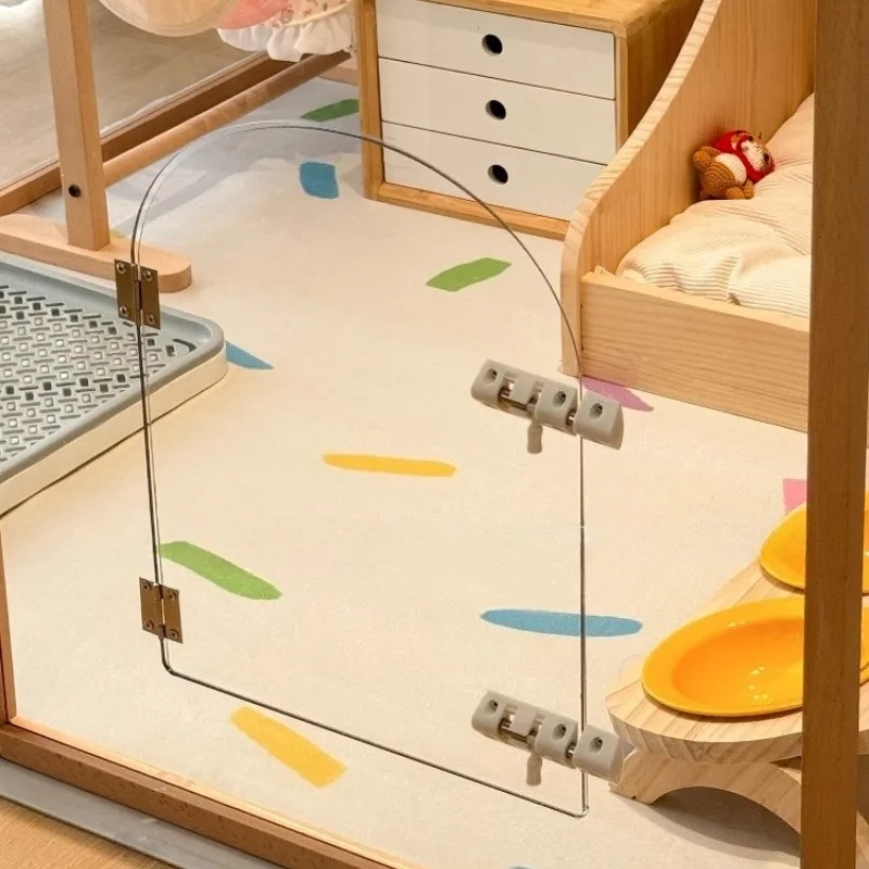 Valla transparente para perros, jaula para perros grandes, camas para perros, valla para casa, perrera para perros de interior, casa de cama, cajas de plástico, jaulas - imagen 3