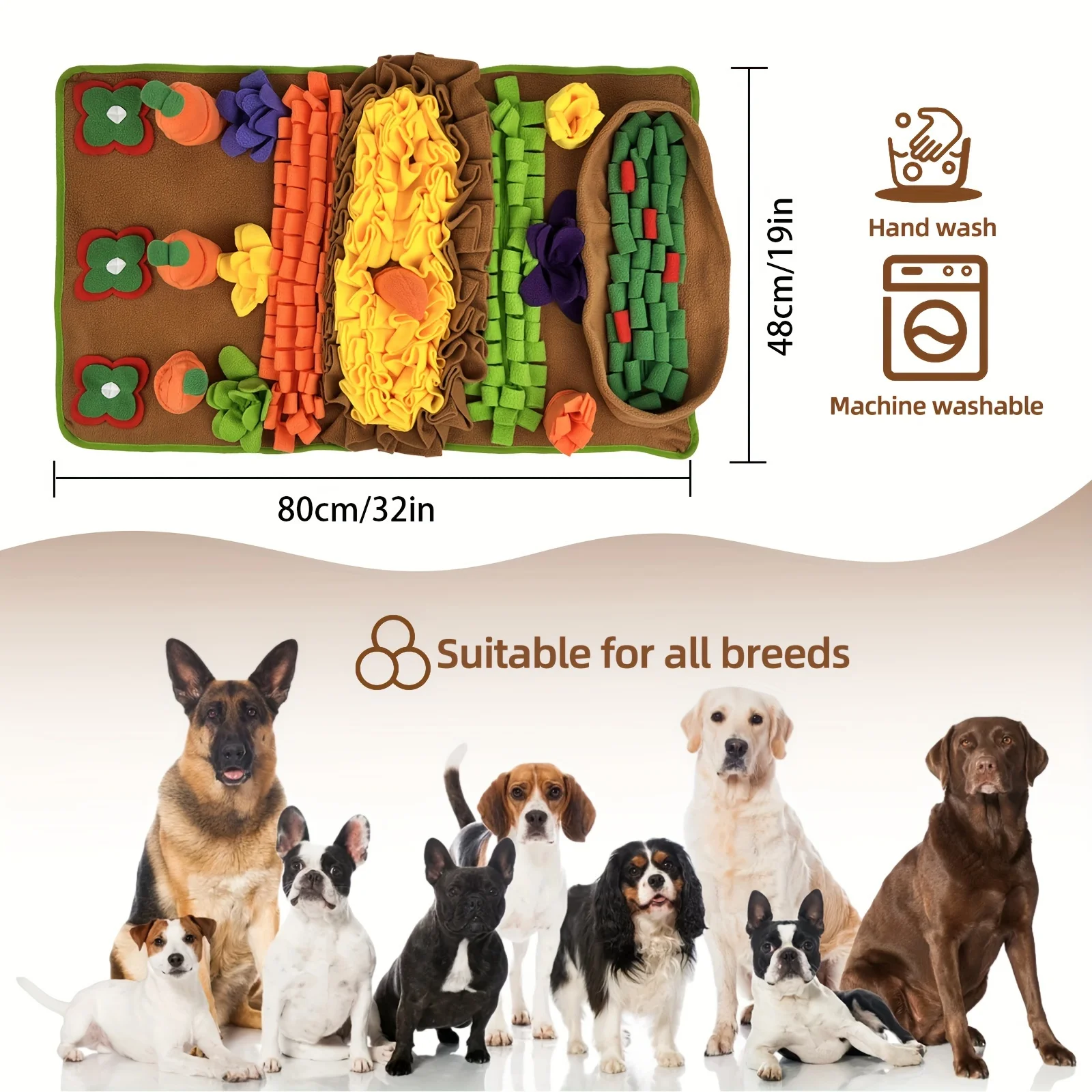 Estera olfato para perros – Entrenamiento y relajación - imagen 4