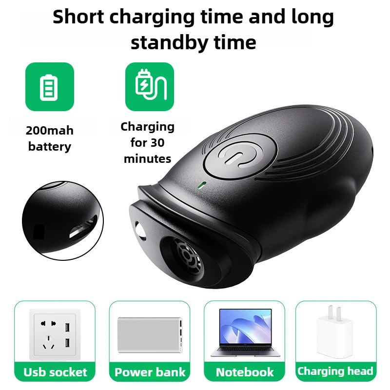 Mini dispositivo repelente ultrasónico para perros, dispositivo repelente recargable para dejar de ladrar, productos portátiles para mascotas al aire libre - imagen 4