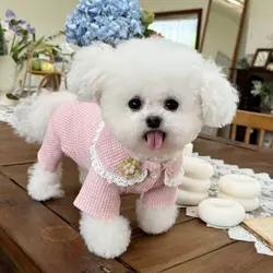 Mono para perros y gatos con cuello – Cálido uso diario