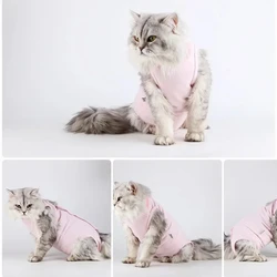 Traje quirúrgico para gatos y perros – ropa postoperatoria anti-lamer