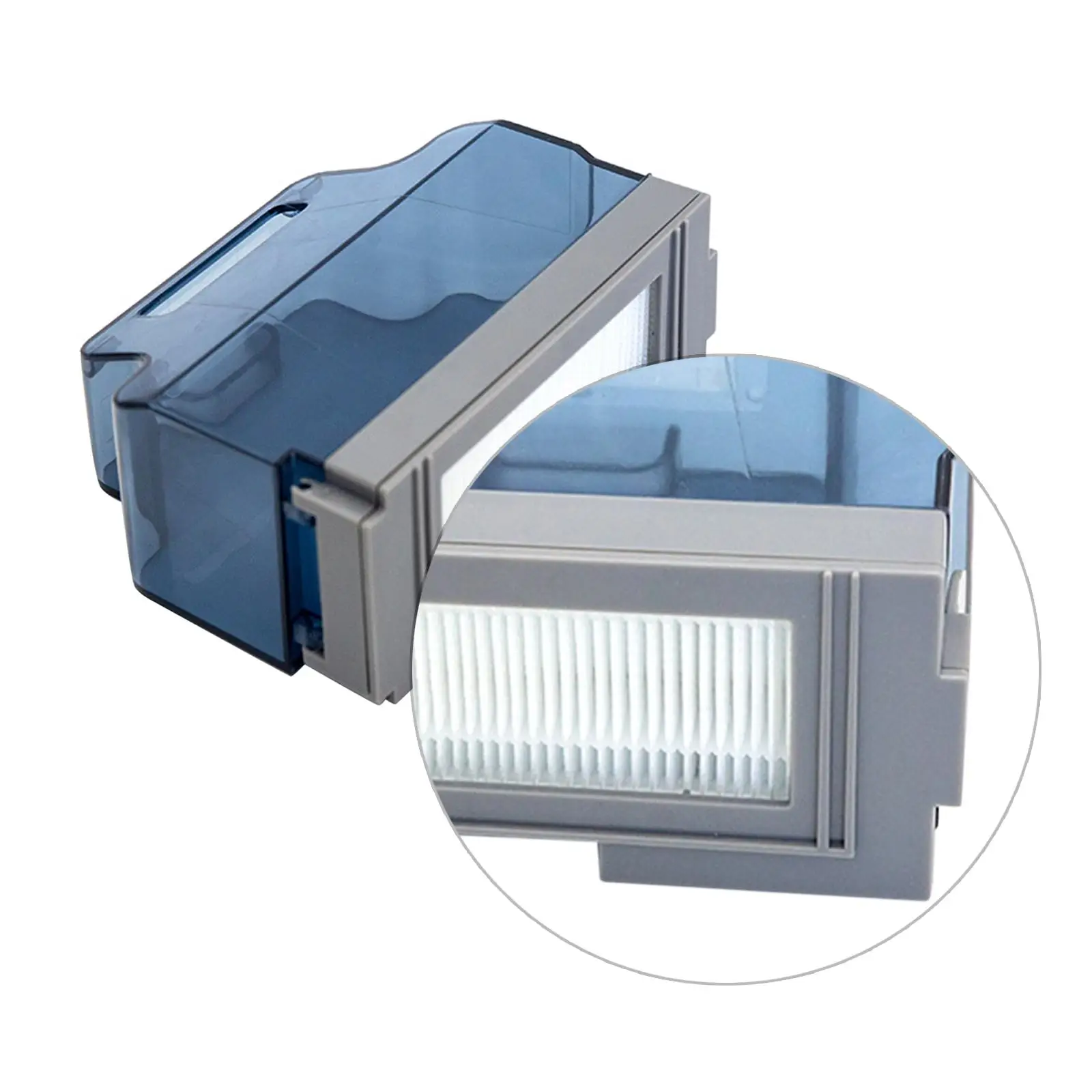 Robot Vacuum Dustbin,Convenient Sturdy Dust Collector Lightweight Accessories Vacuum Dust Pan Dust Container for M210 M213