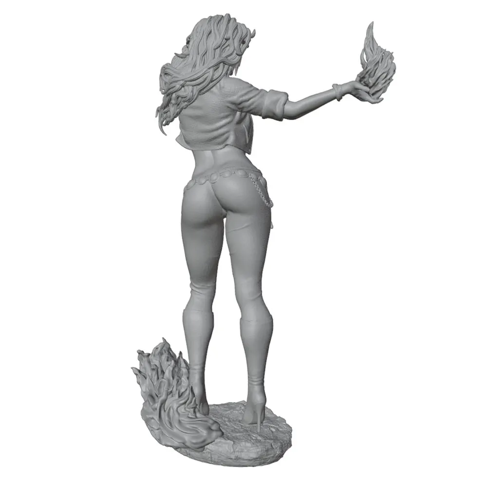 Figurita de resina sin pintar para juegos de rol y colección - imagen 5