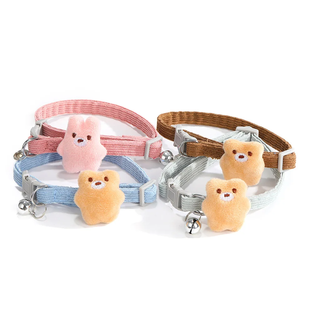 Collar ajustable para mascotas con campana: Collar para perros suave y cómodo, Collar ajustable para cachorros, Banda duradera para el cuello para mascotas - imagen 5