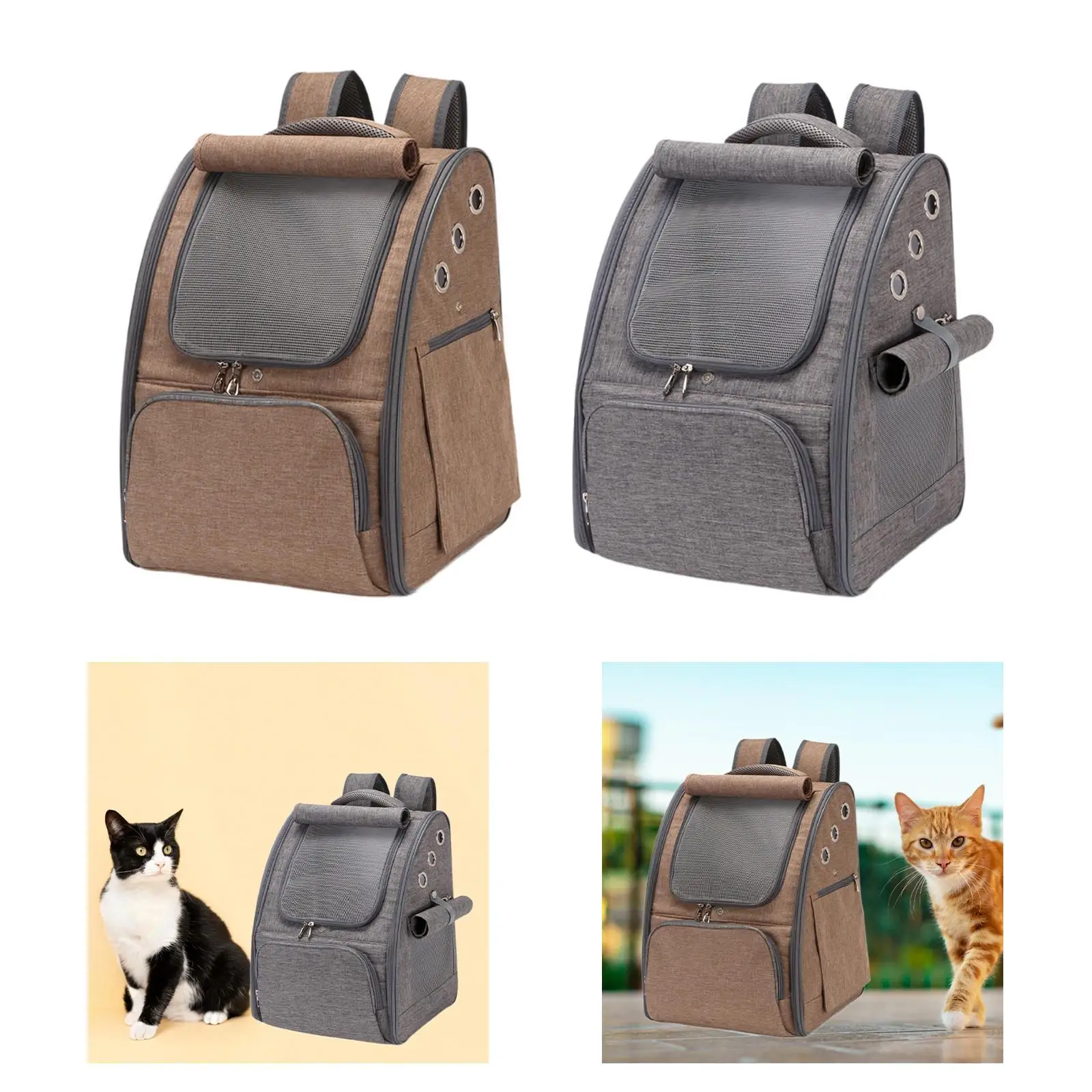 Cat Backpack Kitty Pet Carrier Backpack for Outdoor Camping Walking Cat Backpack Kitty Pet Carrier Backpack for Outdoor Camping Walking