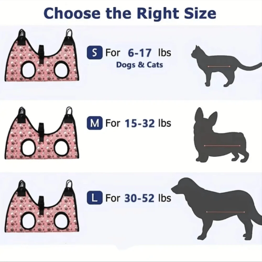 Hamaca de lujo para el cuidado de mascotas para perros pequeños y medianos, fácil recorte de uñas, descanso cómodo y relajante, suministros para mascotas para el hogar - imagen 3