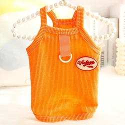 Chaleco fino verano perros Chihuahua Bichón cachorros – Ropa tirantes