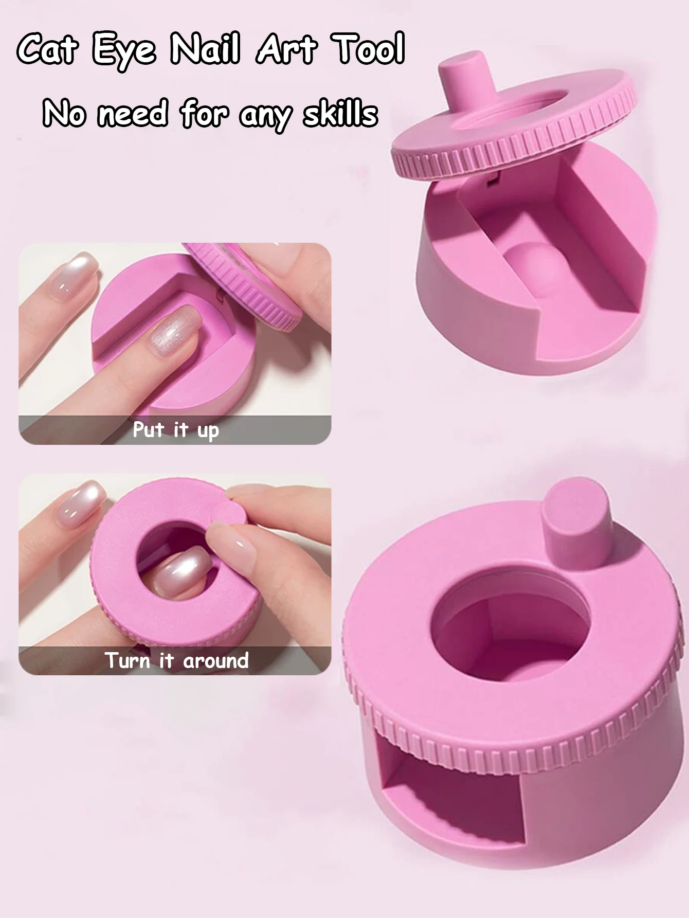 Alicates automáticos magnéticos para uñas de gato – Kit profesional DIY - imagen 4