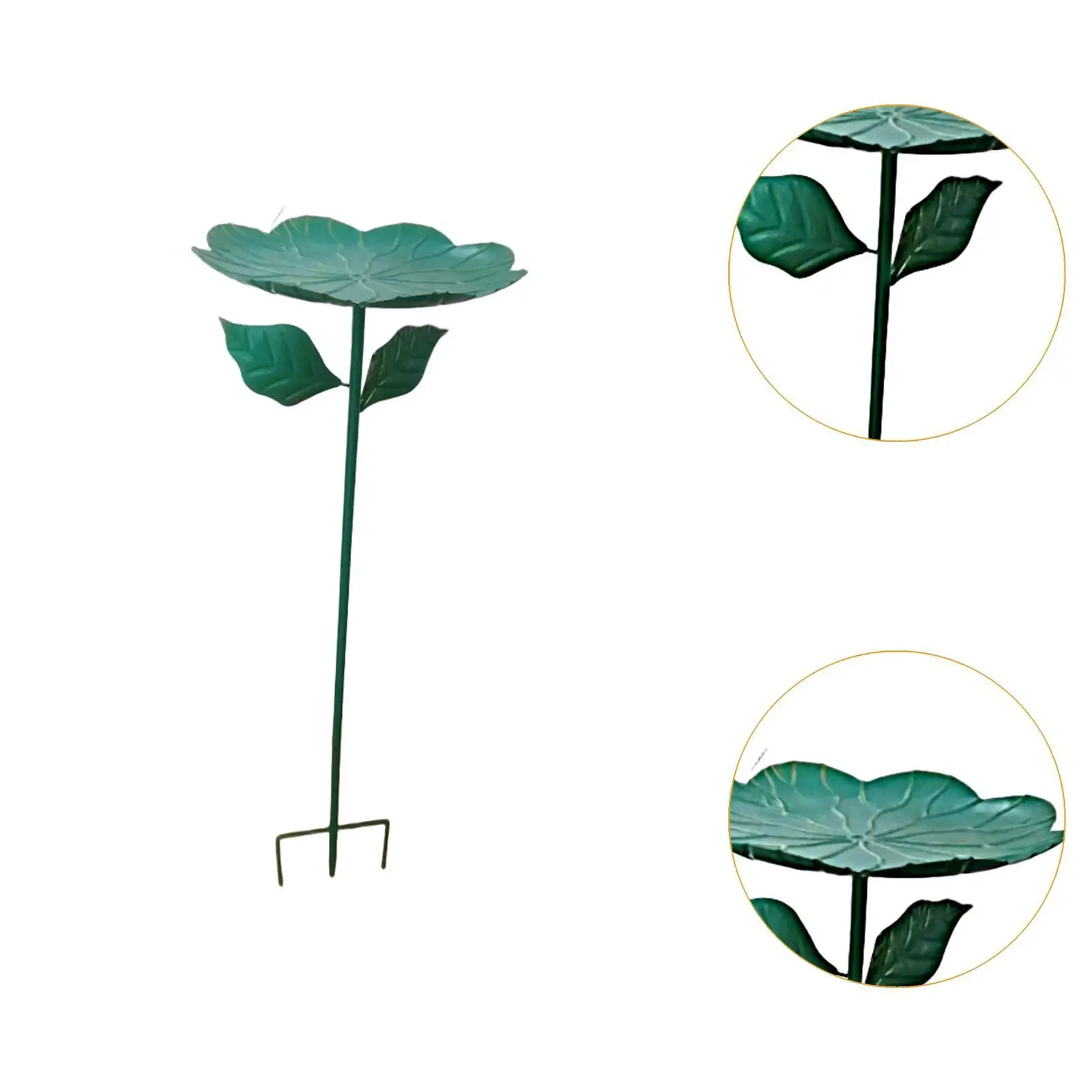 Bird Bath Easy to Clean Refill Bird Feeder for Outside Bird Lovers Gardens