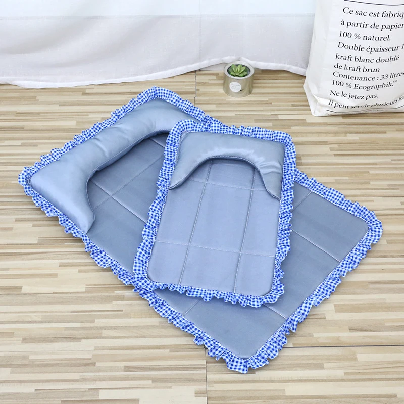 Cawayi Kennel-colchoneta de refrigeración para perros y gatos, colchón de hielo para mascotas, cama fresca para gatos, cama para dormir de verano, mantiene la refrigeración - imagen 3