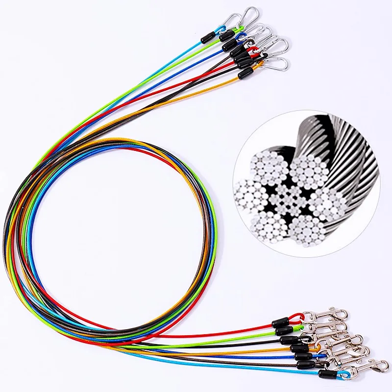 Correa extensible con cable de acero para perros – Robusta y práctica - imagen 2
