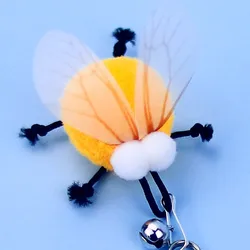 Varita interactiva con mariposa para gatos – Juguete de caza
