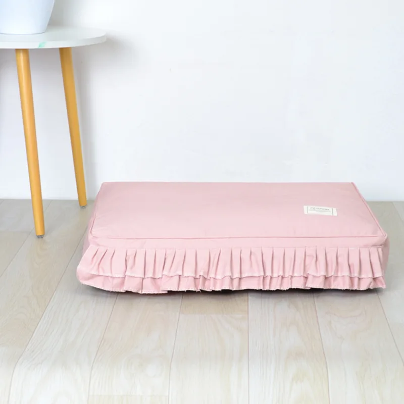 Cama nido lavable con borde ondulado para perros mini y gatos - imagen 2