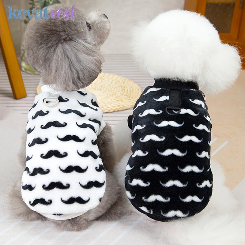 Ropa cálida de invierno para perros, disfraz de lana suave para mascotas para perros pequeños y medianos, pijamas bonitos para cachorros, ropa de Bulldog Francés Chihuahua