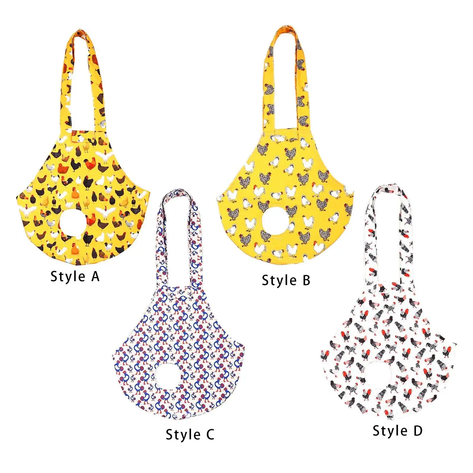 Chicken carrier with adhesive closure, 65 x 37.5 cm, large practical