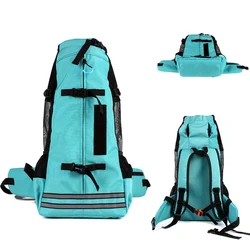 Mochila transportín transpirable para gato y perro pequeño