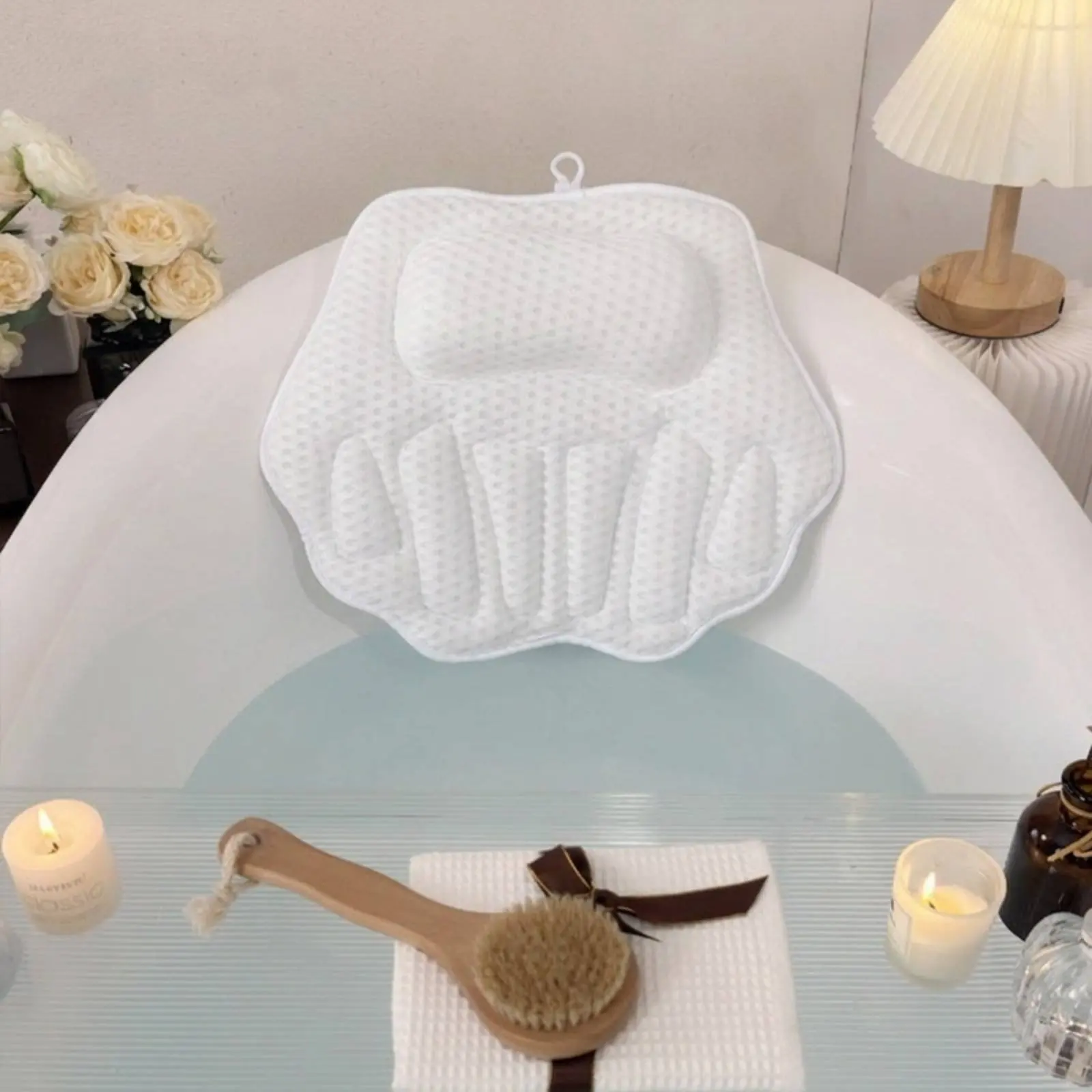 Almohada de sujeción suave y transpirable para bañar gatos - imagen 2