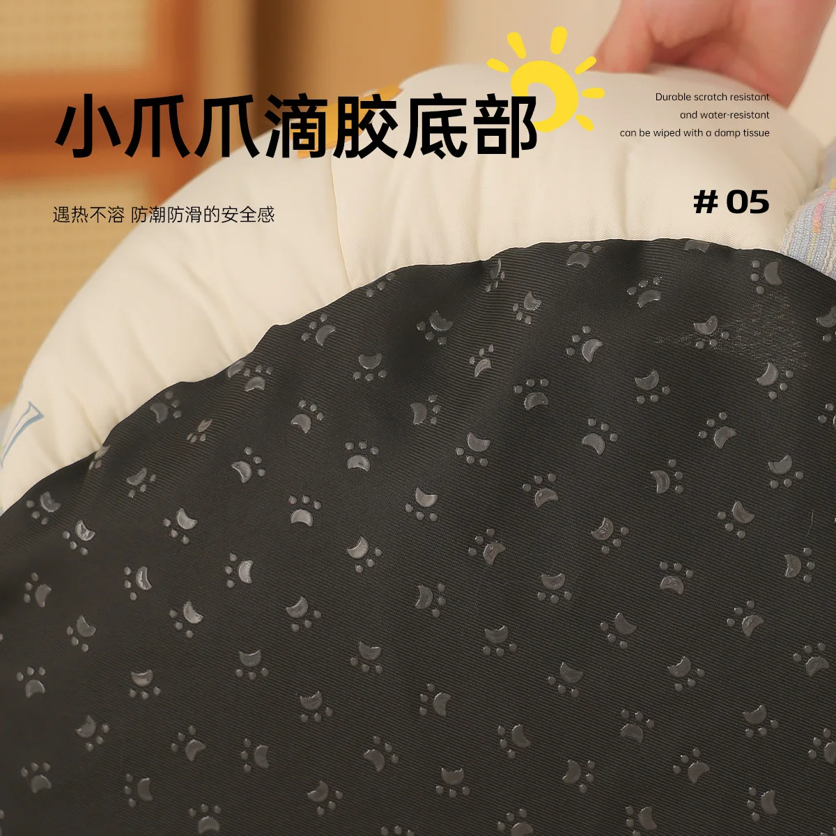 Cama cojín universal para perros y gatos – Ideal todo el año - imagen 3