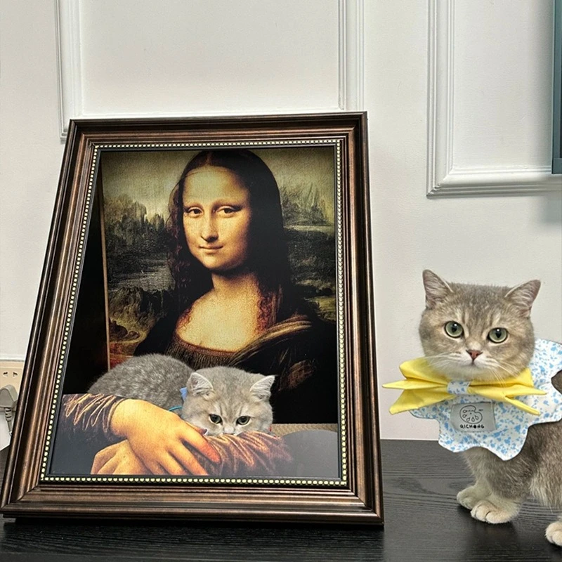 Cama creativa para gatos, marco de imagen divertido, camas para gatos, tablero rascador para gatos, cama para gatitos, accesorios para cachorros y gatitos, cajas de muebles - imagen 5