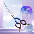 silver blue purple