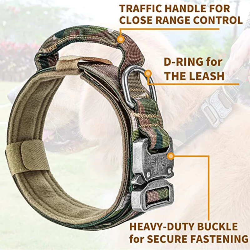 Collar Táctico Militar para Perros - imagen 3