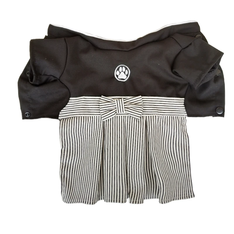 Vestido para mascotas, falda tipo kimono para perros y gatos, vestido de verano para perros y gatos, vestidos de princesa para cachorros con pajarita, abrigo para mascotas, ropa, chaqueta, producto para mascotas - imagen 3