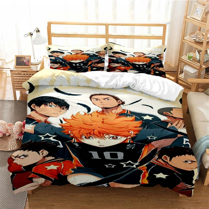Funda edredón y almohada – Estampado voleibol animado - imagen 2