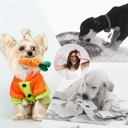 Juguetes de peluche chirriantes para perros pequeños y medianos
