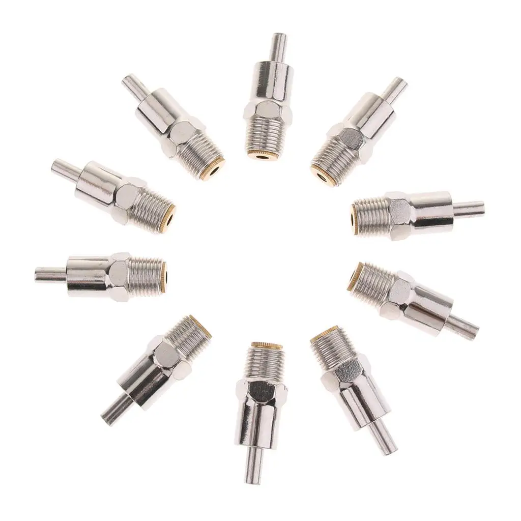 10pcs Automatic Pig Nipple Drinker Water Feeder for Farm/Garden Water Feeder