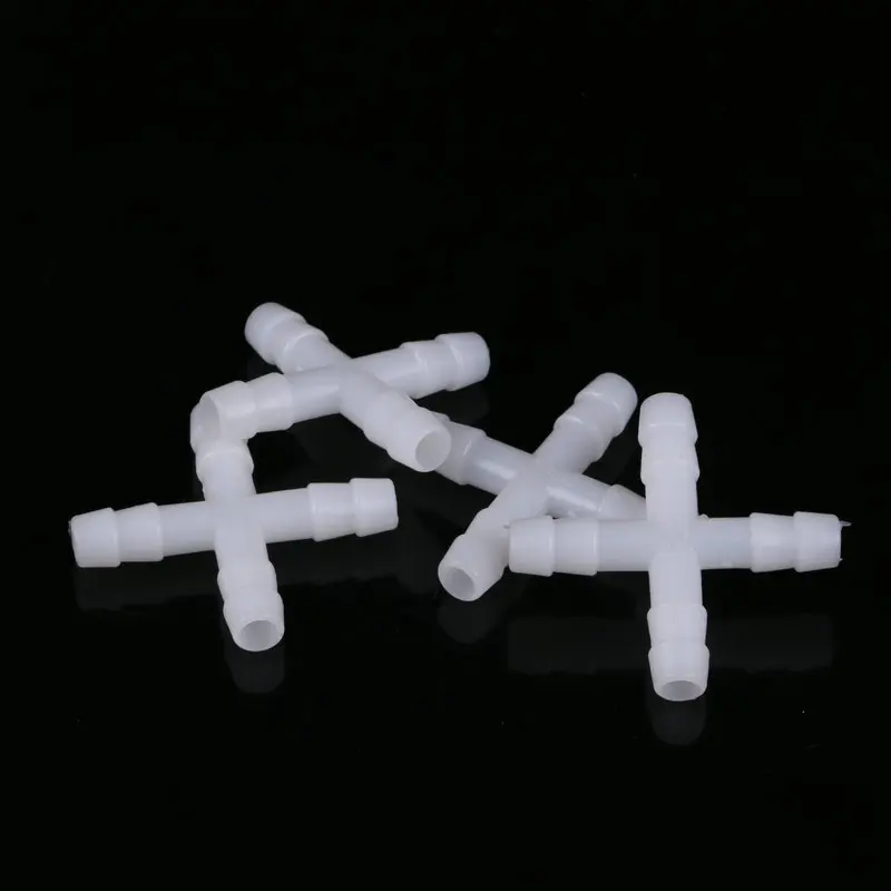 50 Uds. Conexión de manguera para beber de 10mm 3 vías 4 vías animales de granja pollos codorniz conejos animales herramienta para beber aves de corral