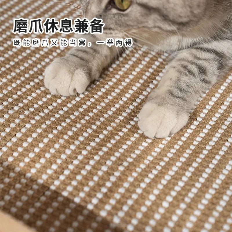 Nido para gatos, cápsula espacial de Sisal, estante para gatos, casa para mascotas, Villa para gatos, nido para mascotas multicapa integrado, suministros para rascar gatos - imagen 2