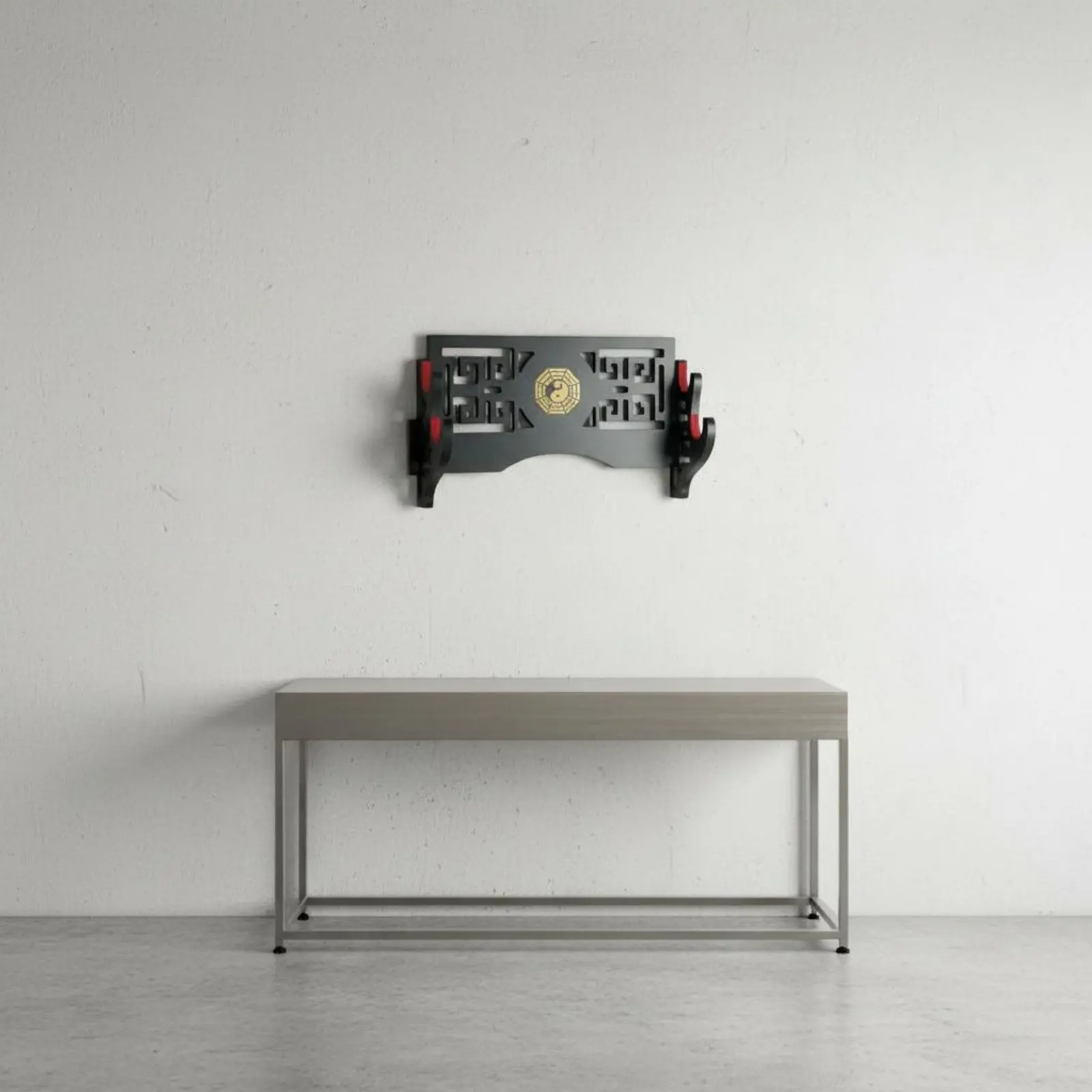 Soporte de pared de fieltro para gatos, fácil montaje y diseño oriental