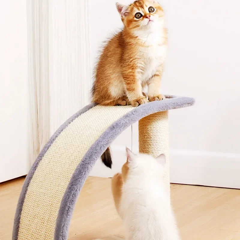 Torre de Sisal para gatos, rascador resistente a los arañazos, muebles para mascotas - imagen 5